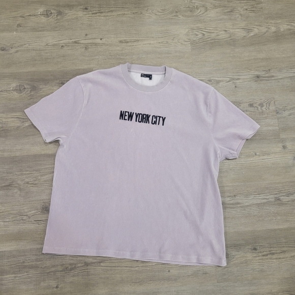 ASOS Crew Neck New York Print Blouse Size 3XL - Picture 2 of 10